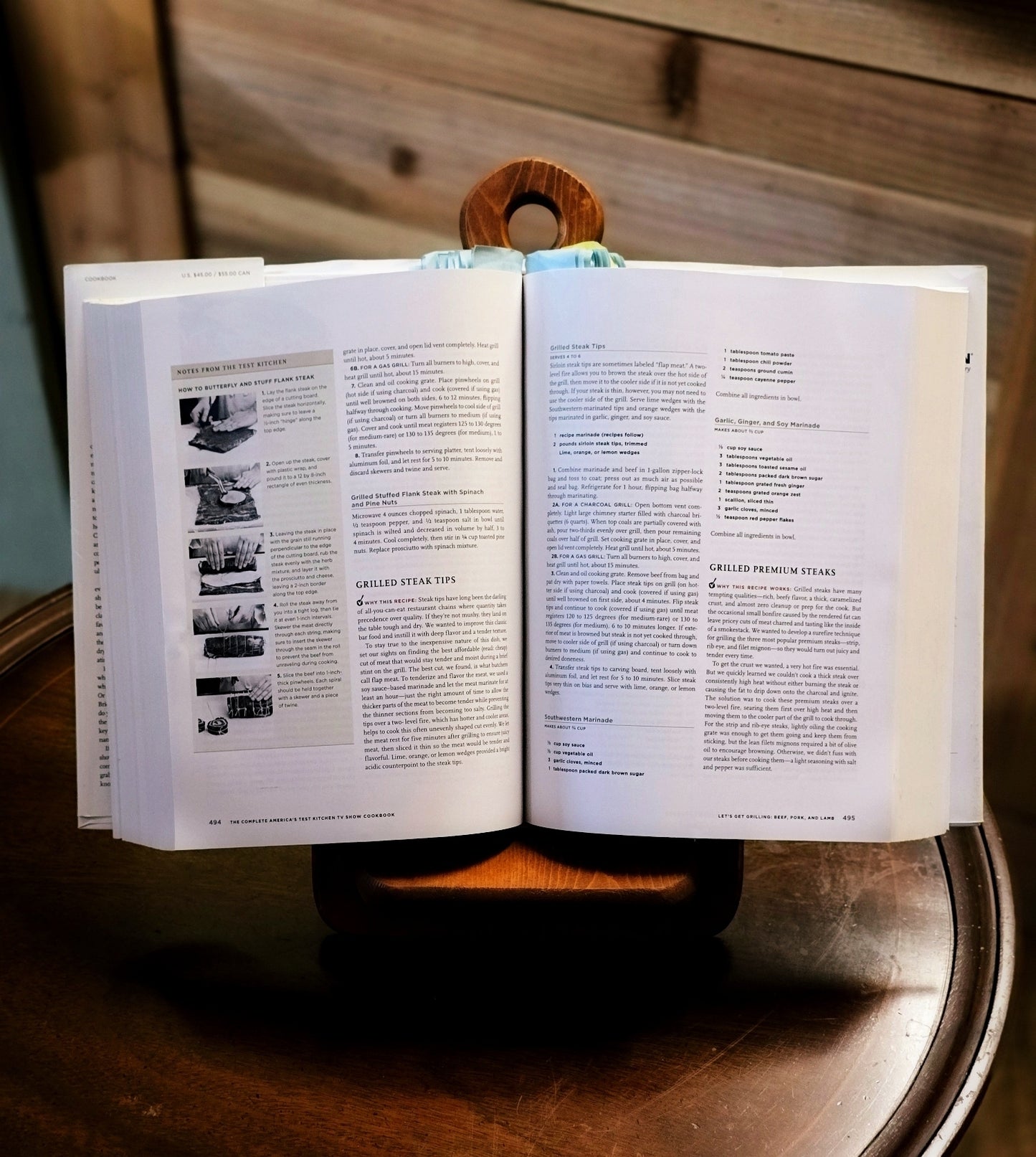 Cookbook and Tablet Stand