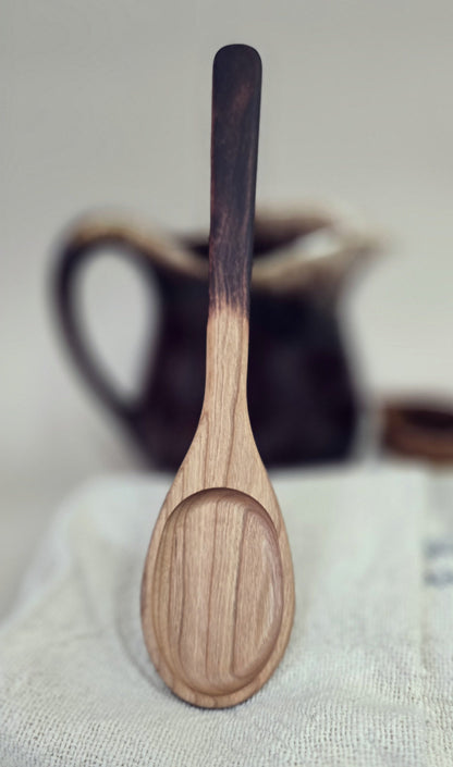 Classic Wooden Spoon - Handmade Cherry Wood Kitchen Utensil